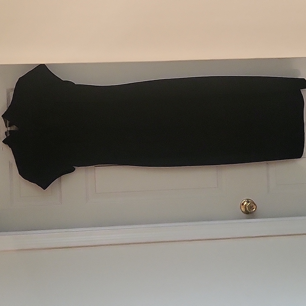Black dress with shear back party dress!